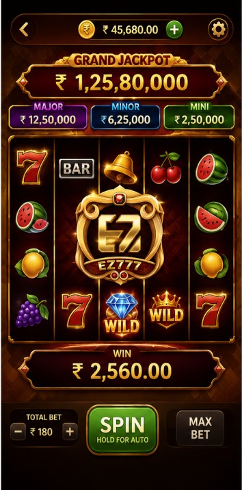 ez777 game jackpot